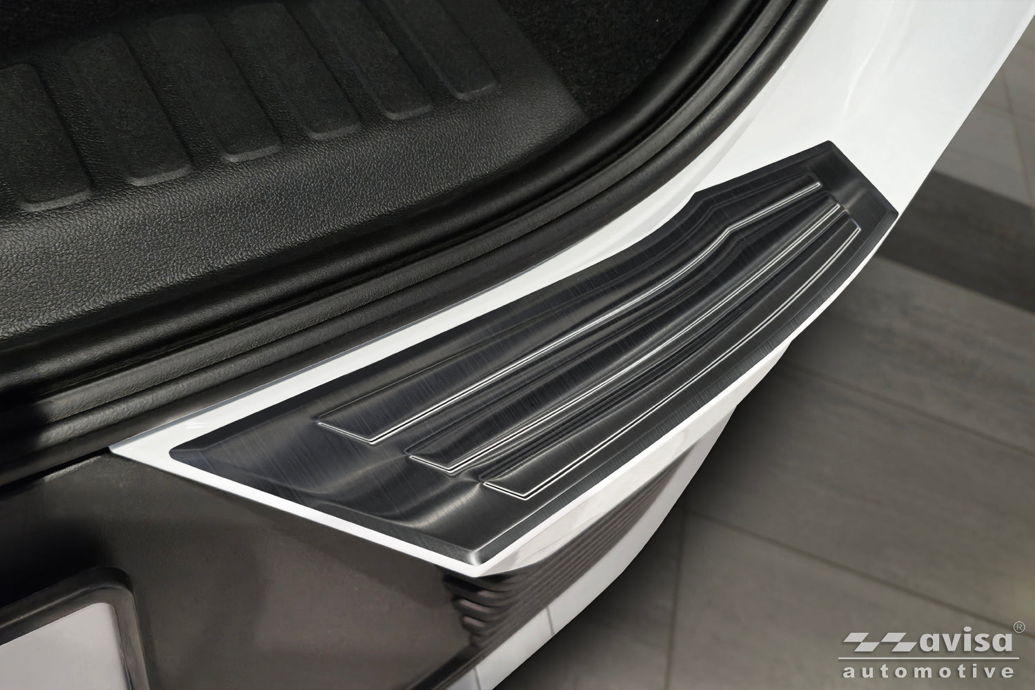 protector de parachoques trasero FORD EXPLORER E negro