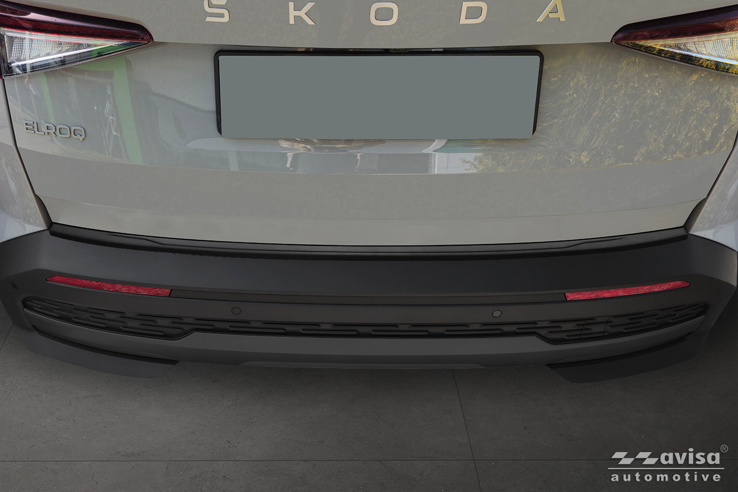 protector de parachoques trasero SKODA ELROQ 2025+