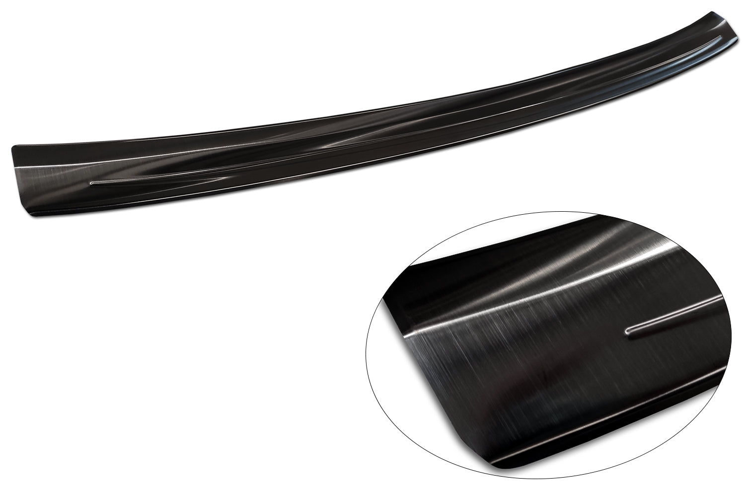 protector de parachoques trasero AUDI Q4 E-TRON negro