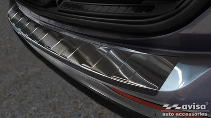 protector de parachoques trasero MERCEDES GLC (X254) negro