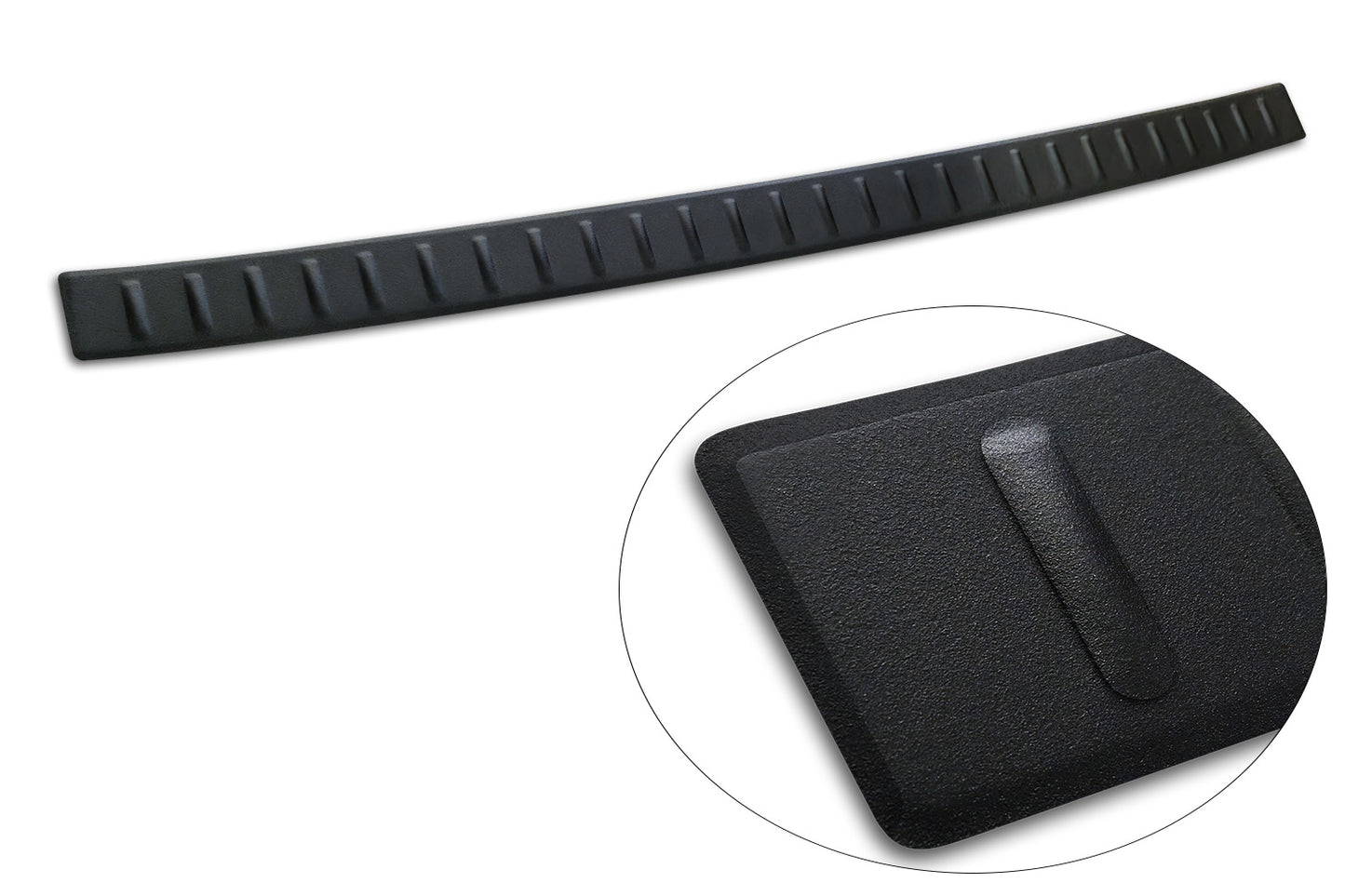 protector de parachoques trasero PEUGEOT 5008 negro mate