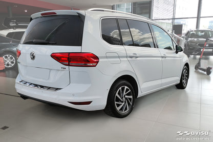 protector de parachoques trasero VW TOURAN plata
