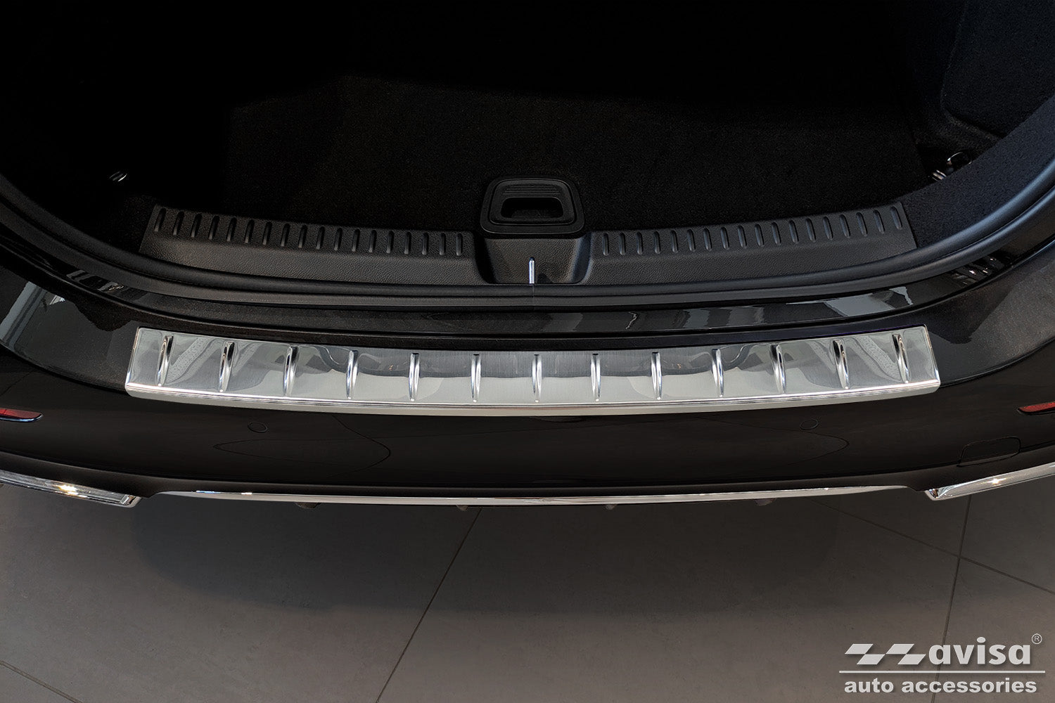 protector de parachoques trasero MERCEDES CLASE E W214 plata