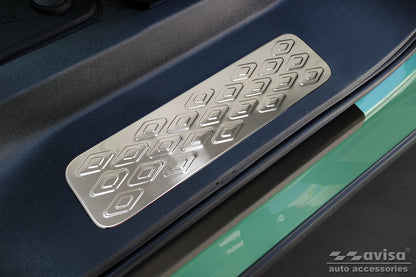 Protector umbral de puertas VW ID BUZZ plata