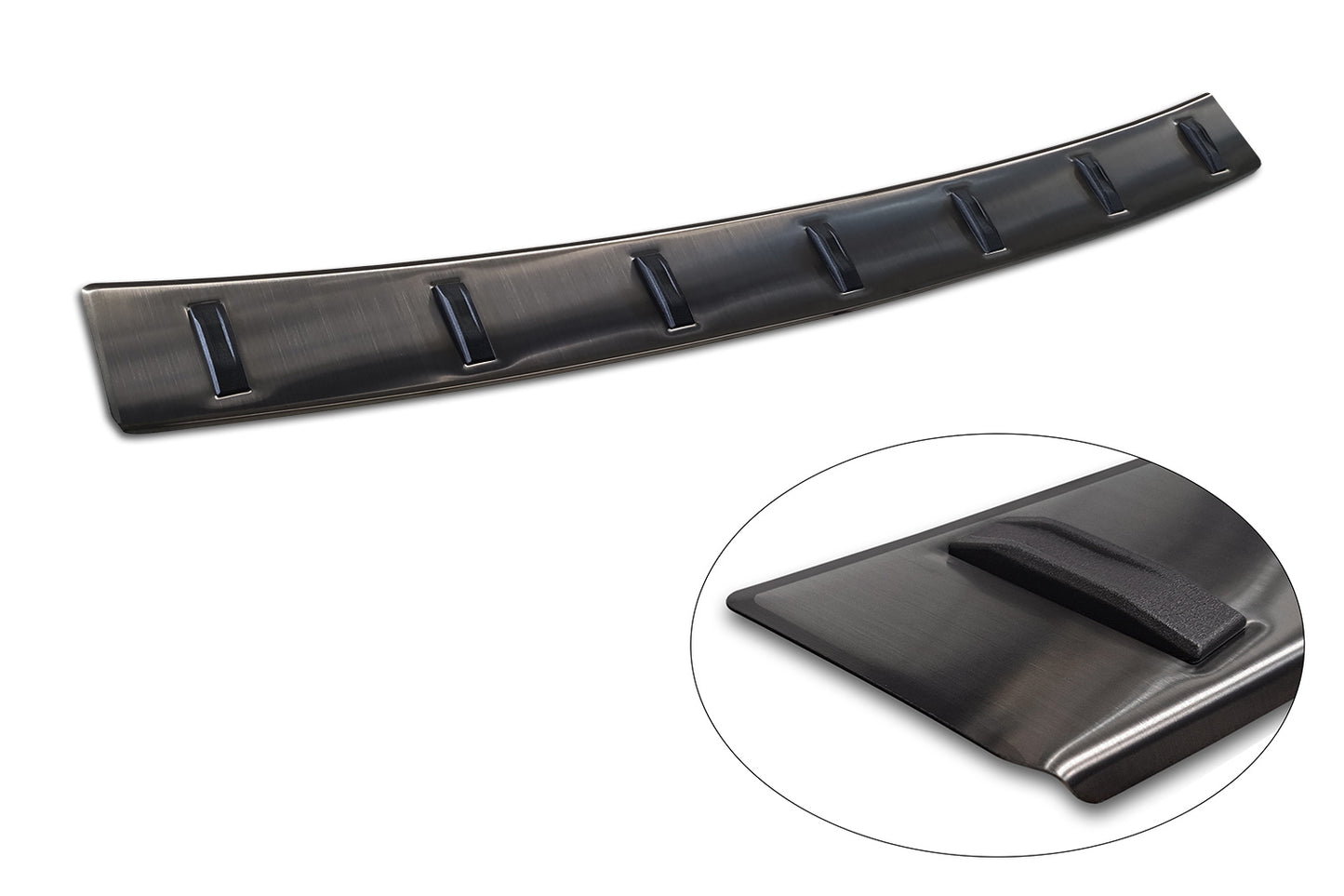 protector de parachoques trasero VW TIGUAN negro 2024+