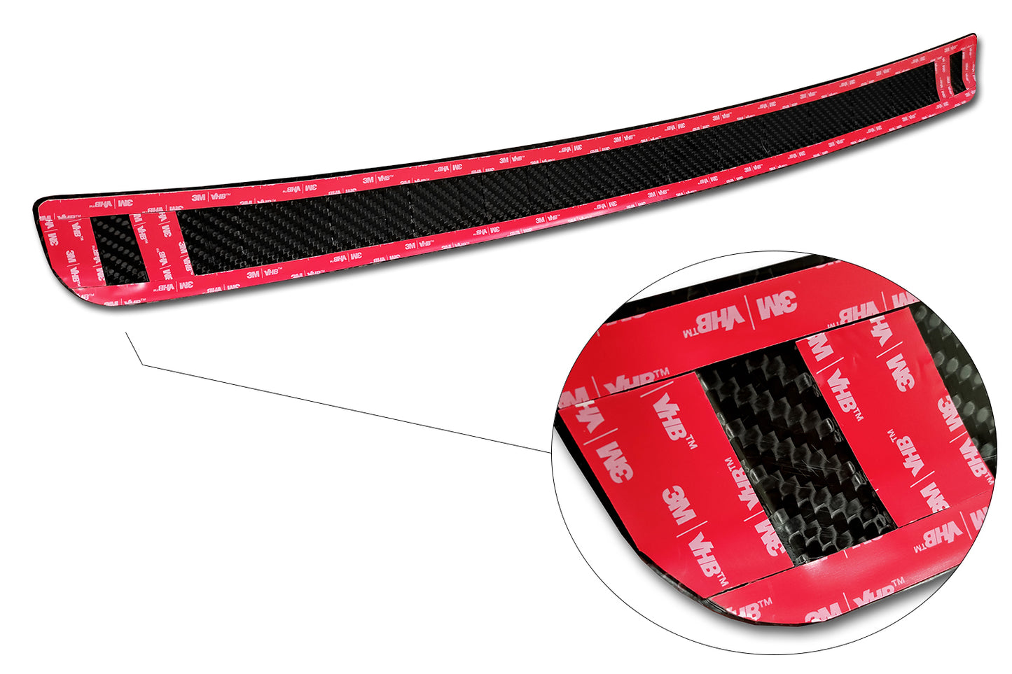 protector de parachoques trasero MERCEDES GLA H247 negro