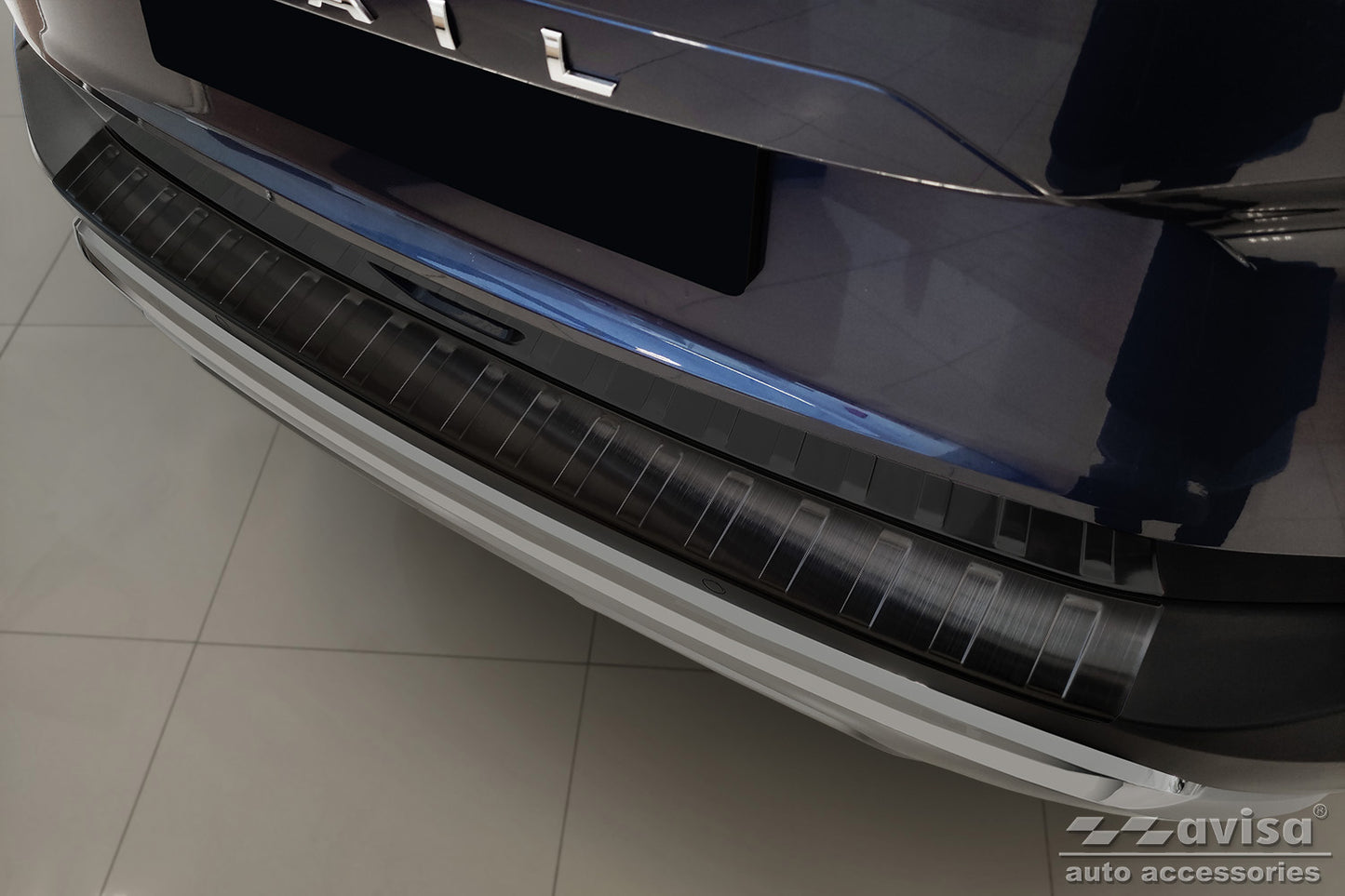 protector de parachoques trasero NISSAN X-TRAIL (T33) negro