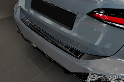 protector de parachoques trasero BMW 2 ACTE TOURER negro espejo