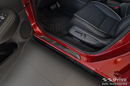 Protector umbral de puertas en relieve HONDA ZR-V negro