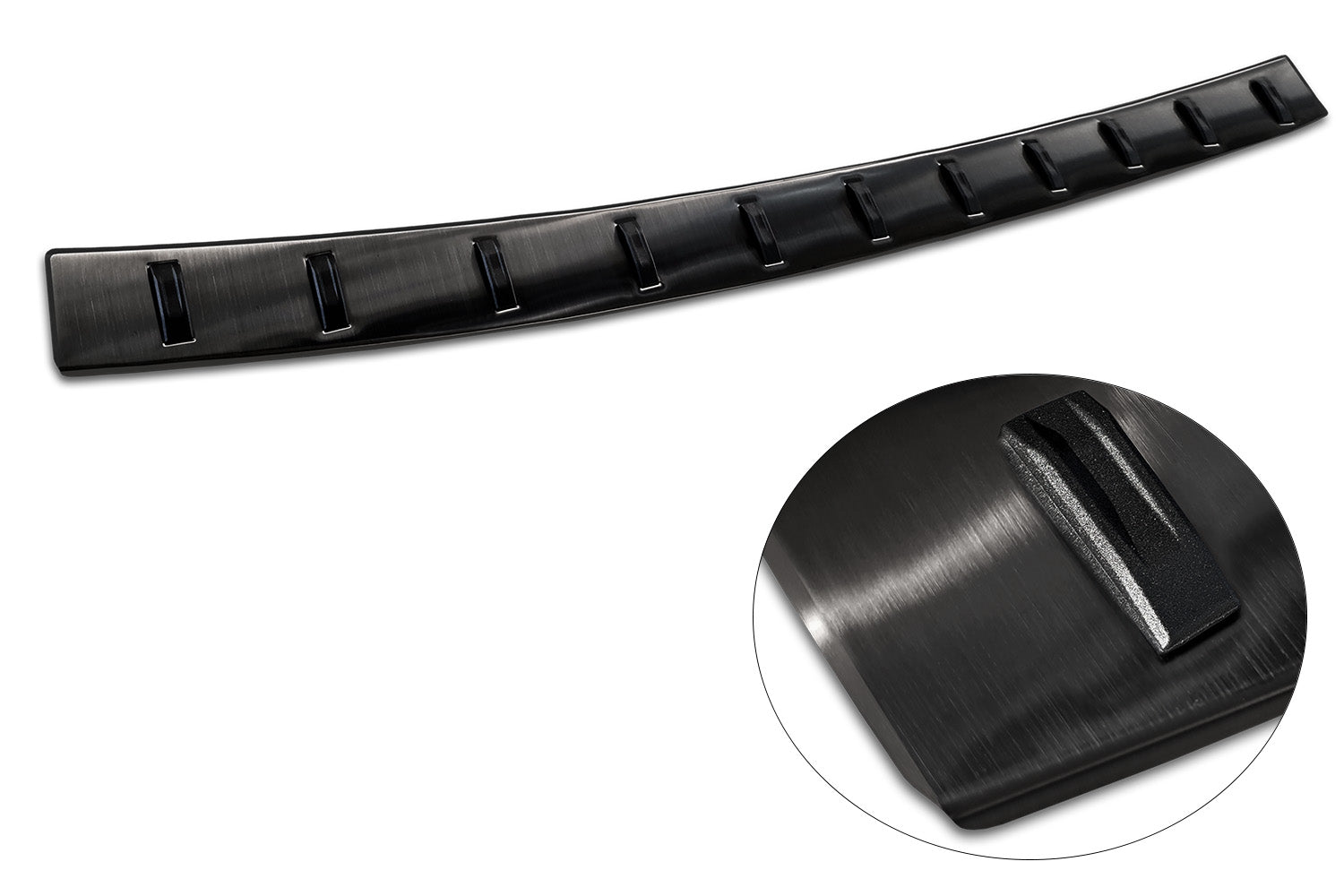 protector de parachoques trasero VW CADDY CARGO negro 2020+