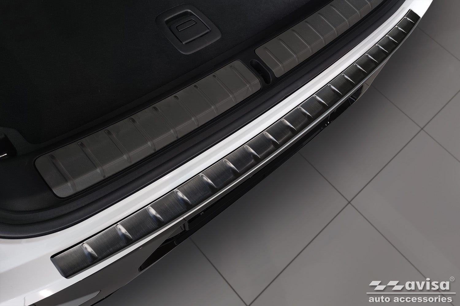 protector de parachoques trasero BMW X4 G02 negro