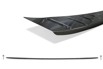protector de parachoques trasero VW TAYRON negro