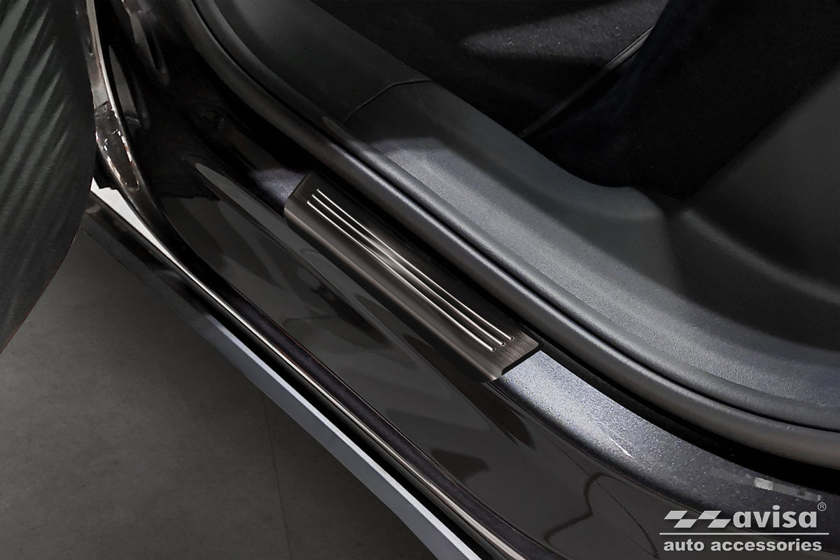 Protector umbral de puertas en relieve VW ID.4 suv negro