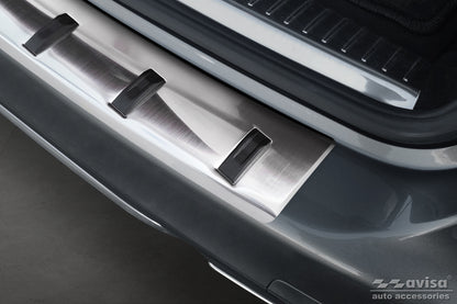 protector de parachoques trasero MERCEDES CLASE C W205 plata