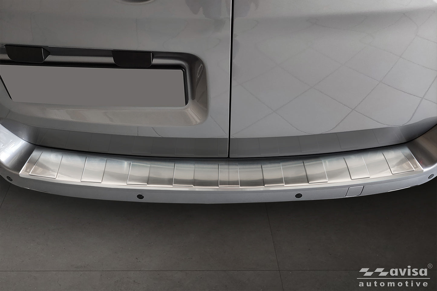 protector de parachoques trasero PEUGEOT EXPERT plata
