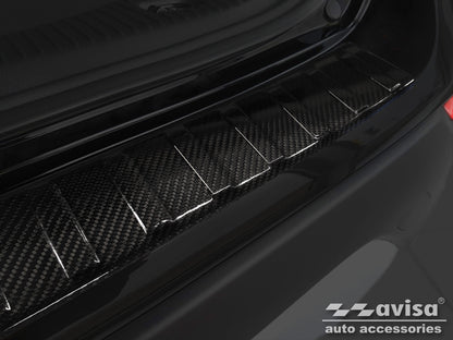 protector de parachoques trasero OPEL MOKKA X negro