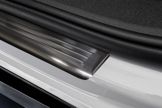 protector de parachoques trasero VW PASSAT B9 VARIANT plata satinado