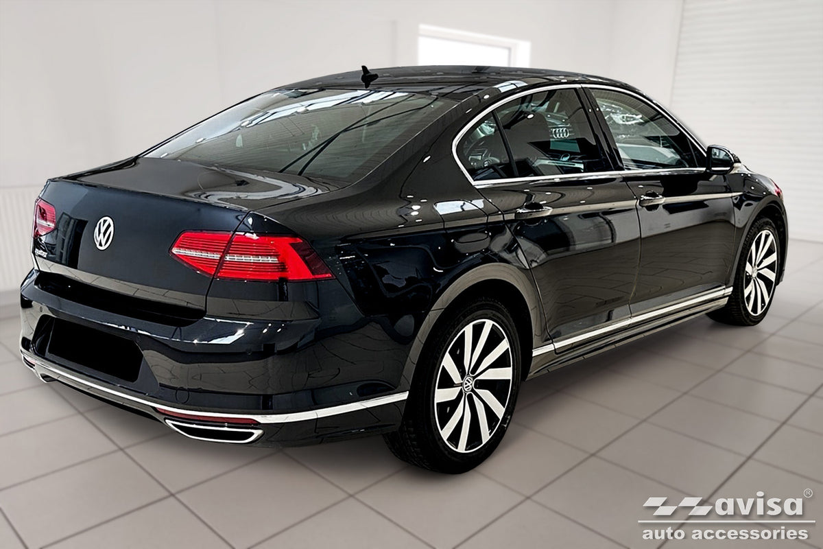 Protector umbral de puertas VW PASSAT B8 negro