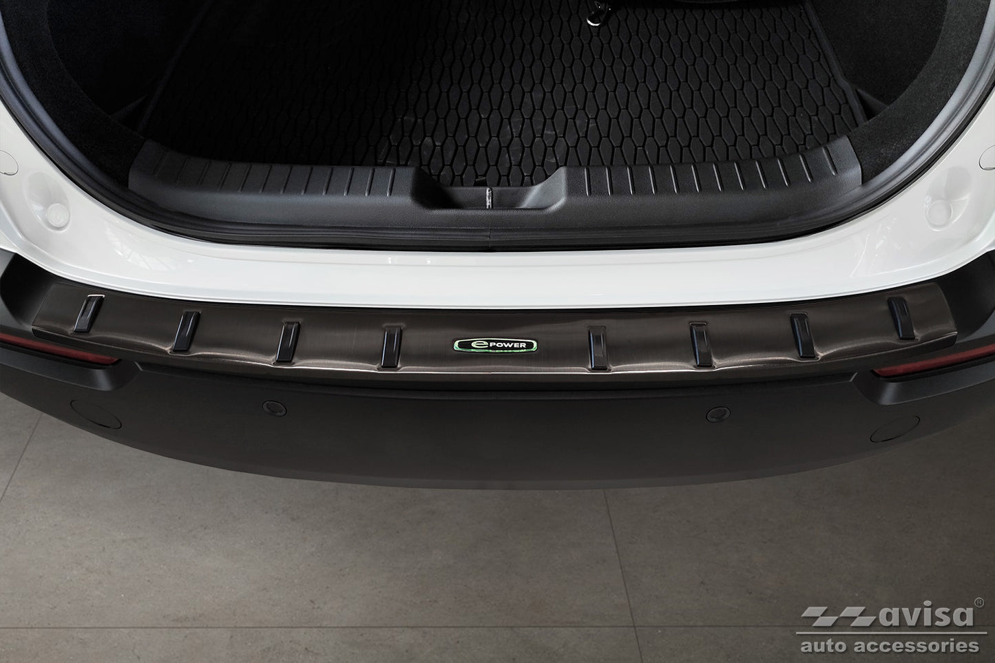 protector de parachoques trasero MAZDA MX-30 negro