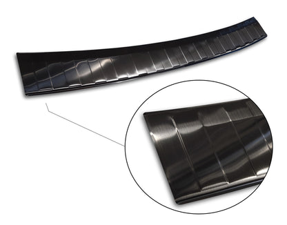 protector de parachoques trasero VOLVO V60 combi negro 2018+