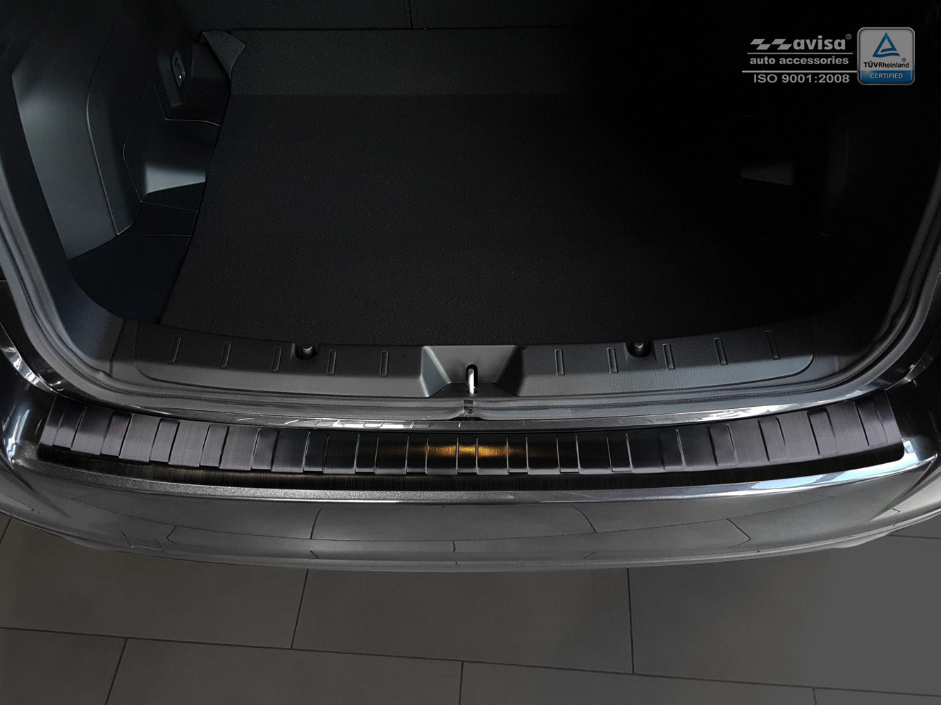 protector de parachoques trasero SUBARU IMPREZA (GT) negro