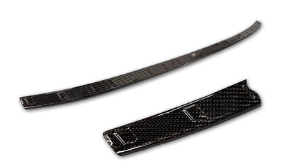 protector de parachoques trasero MAZDA CX-30 negro