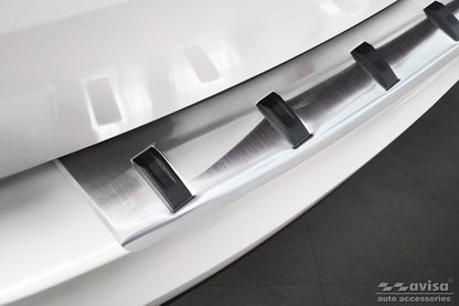 protector de parachoques trasero SKODA OCTAVIA combi plata