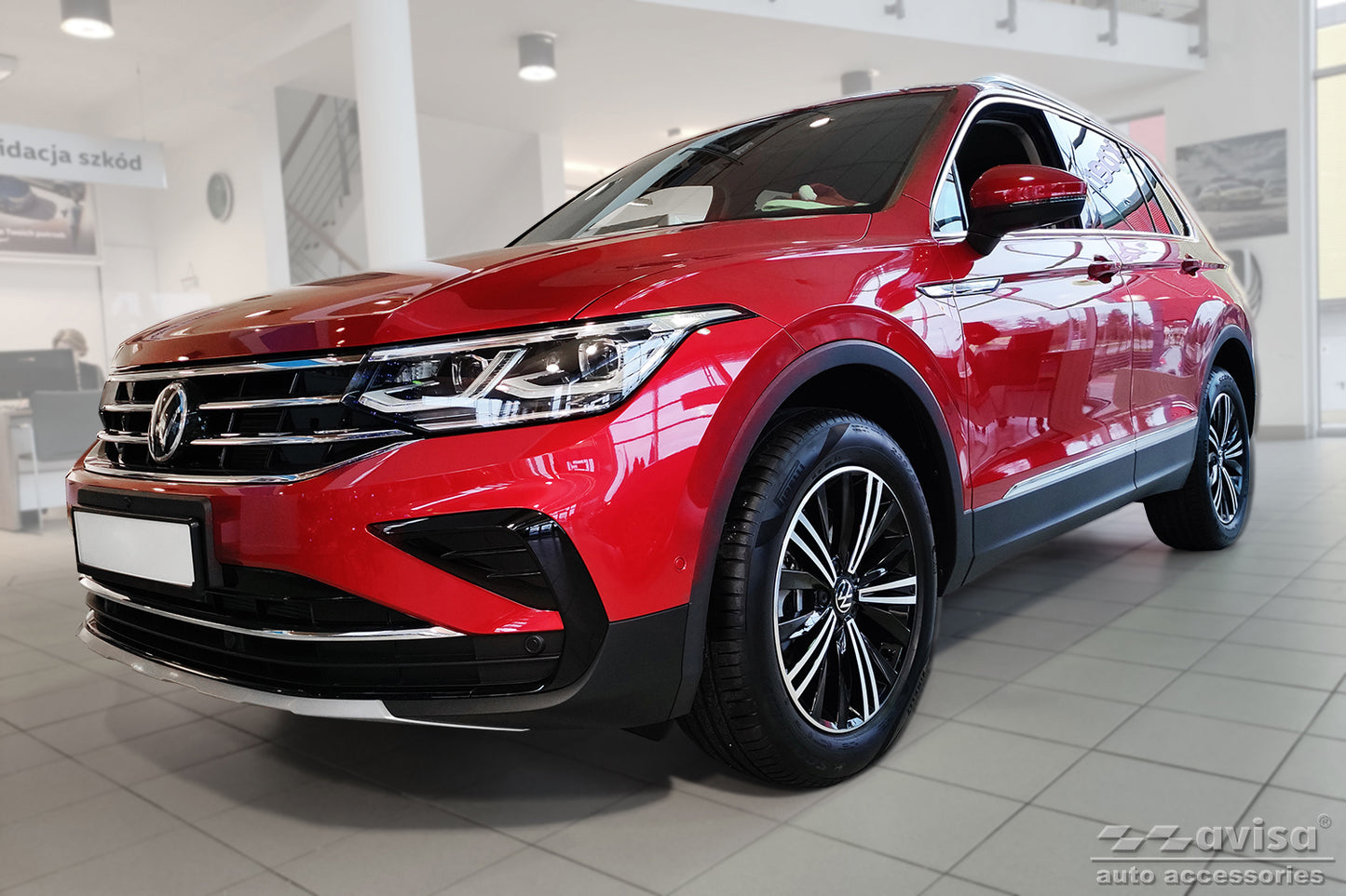 protector de parachoques trasero VW TIGUAN 2015-24