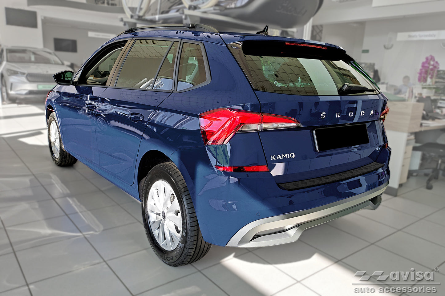protector de parachoques trasero SKODA KAMIQ crossover