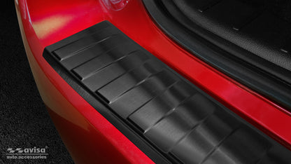protector de parachoques trasero MITSUBISHI ASX crossover negro 2022