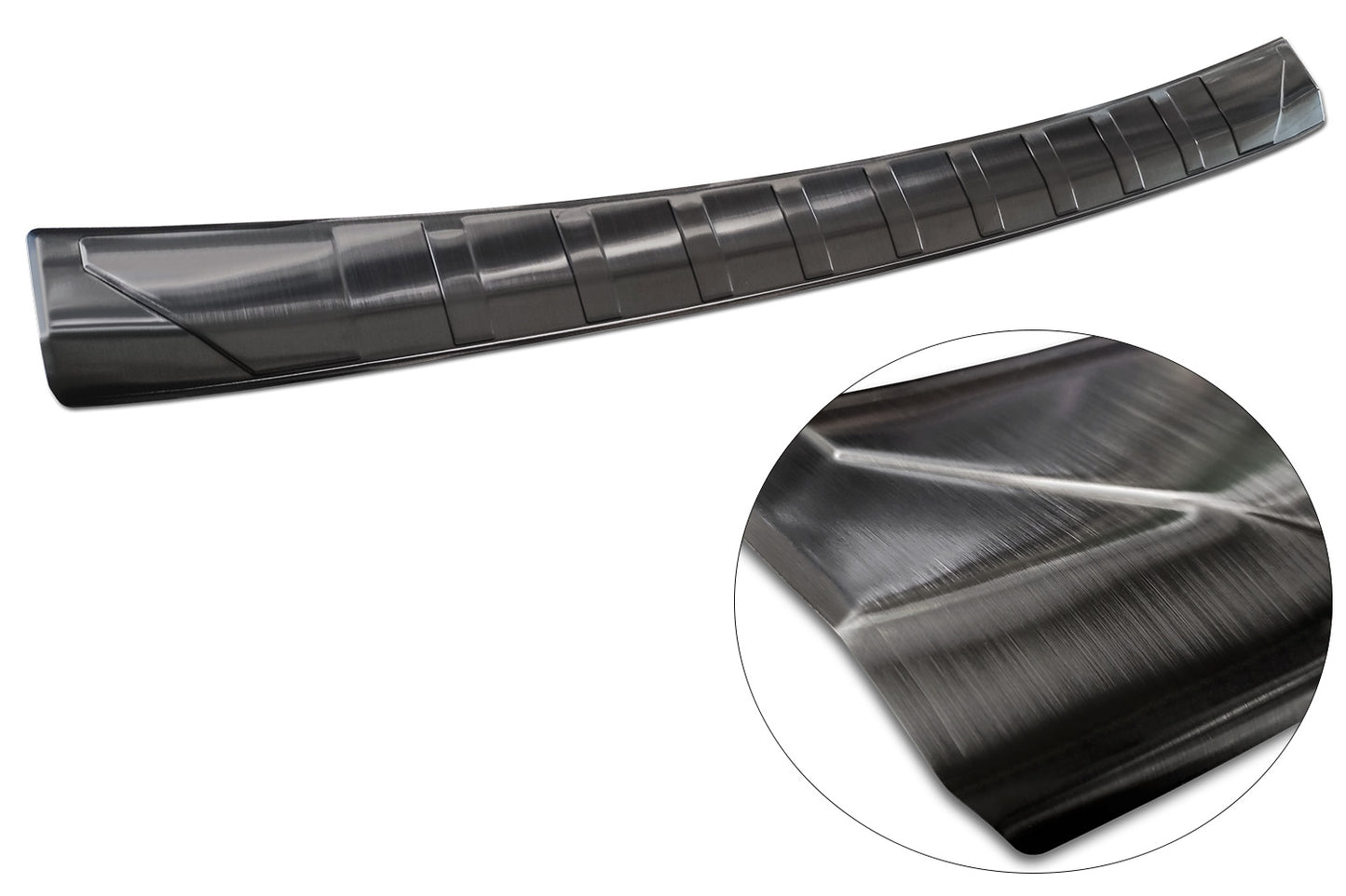 protector de parachoques trasero MERCEDES CLASE C negro acero