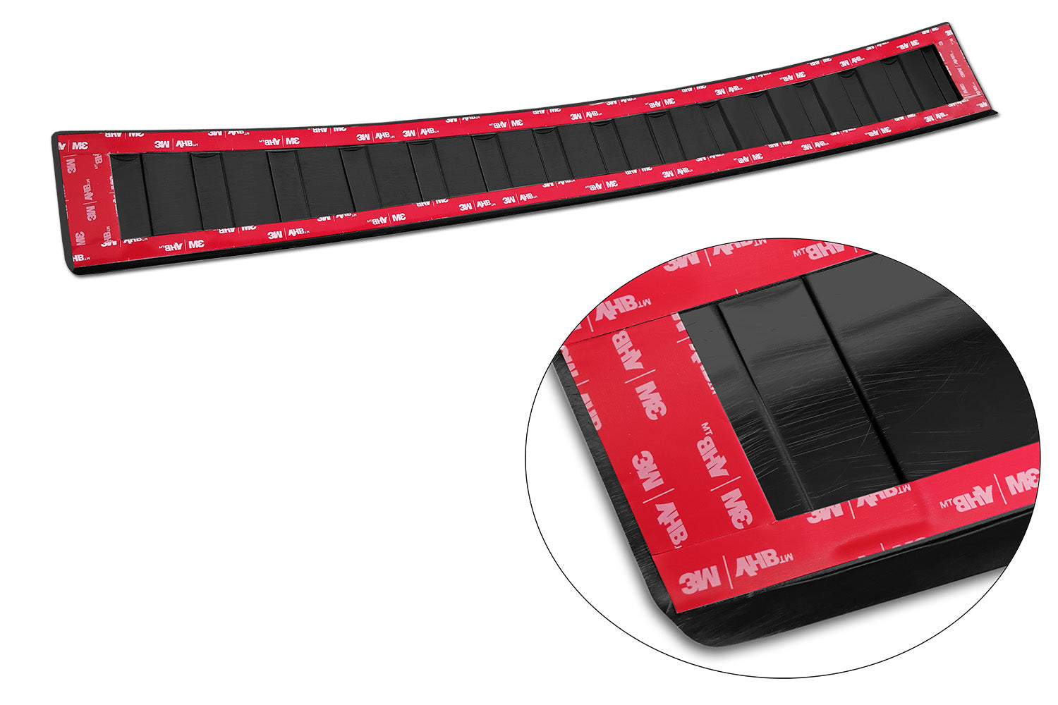 protector de parachoques trasero TOYOTA AYGO X negro