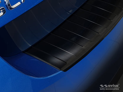 protector de parachoques trasero SKODA SCALA negro