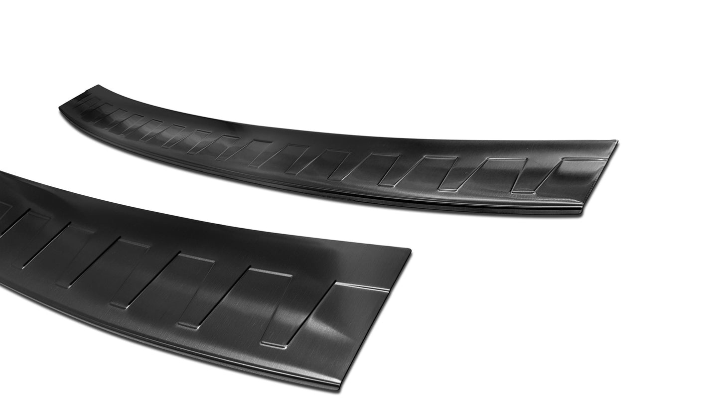 protector de parachoques trasero SKODA OCTAVIA combi negro 2013-19