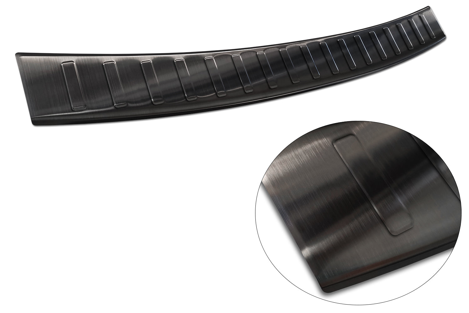 protector de parachoques trasero SKODA OCTAVIA Scout negro