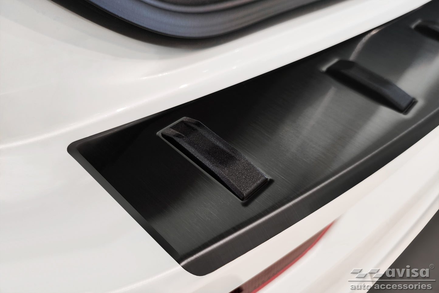 protector de parachoques trasero VOLVO XC60 Plug-In negro