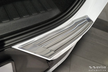 protector de parachoques trasero FORD EXPLORER E plata