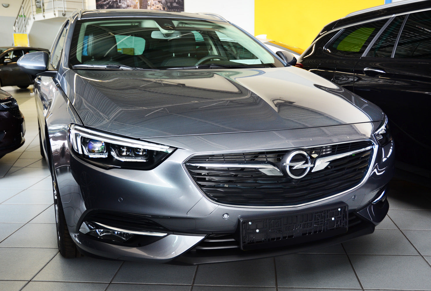 protector de parachoques trasero OPEL INSIGNIA B sports negro