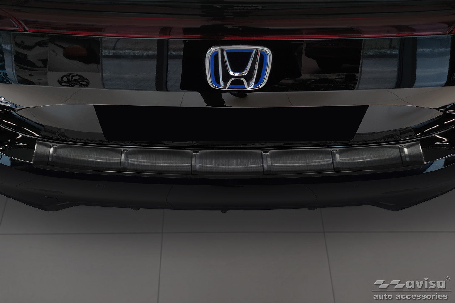 protector de parachoques trasero HONDA CIVIC hatchback negro