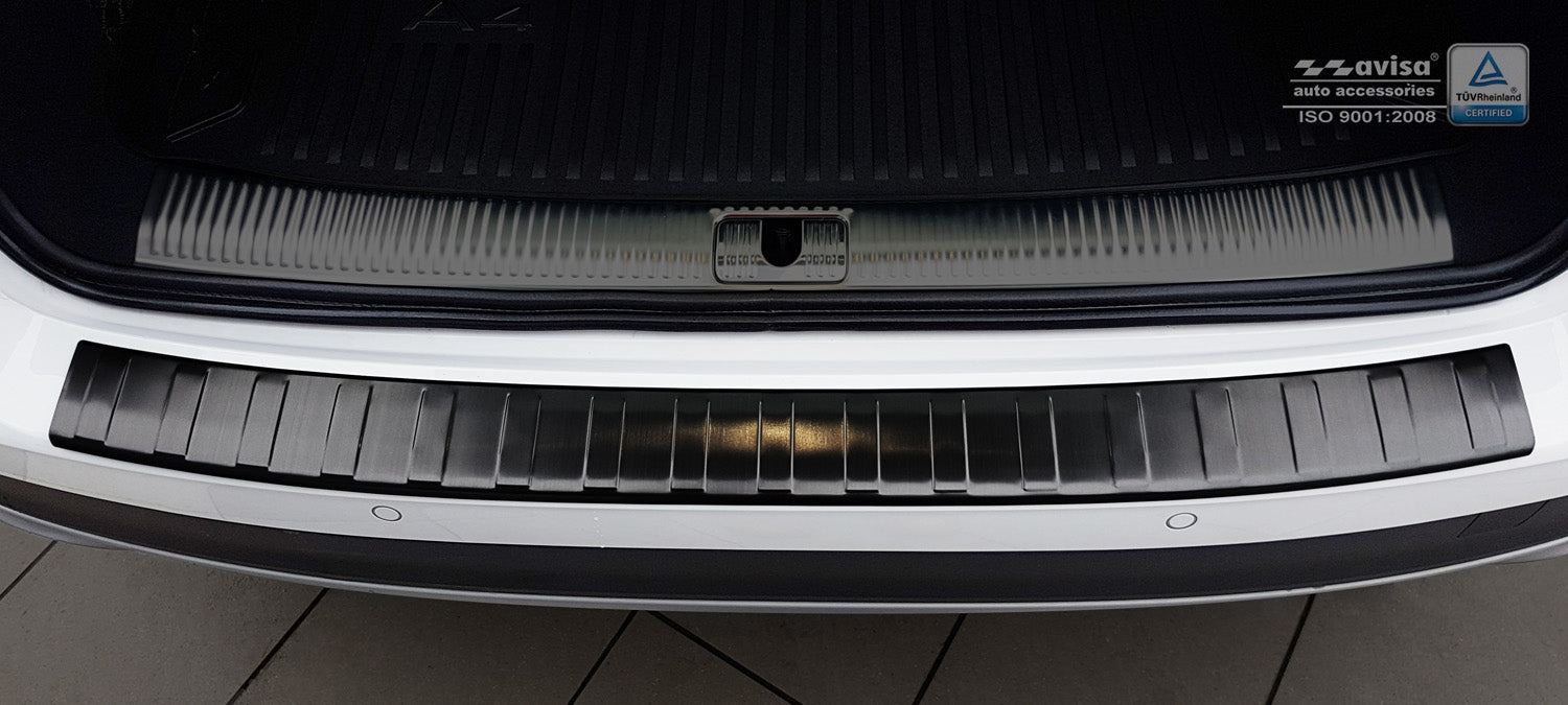 protector de parachoques trasero AUDI A4 B9 ALLROAD negro