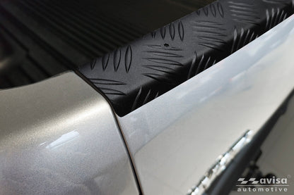 protector del borde del portón traseroTOYOTA HILUX negro