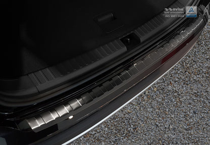protector de parachoques trasero SEAT ATECA 5d crossover negro