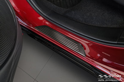 Protector umbral de puertas en relieve HONDA ZR-V negro