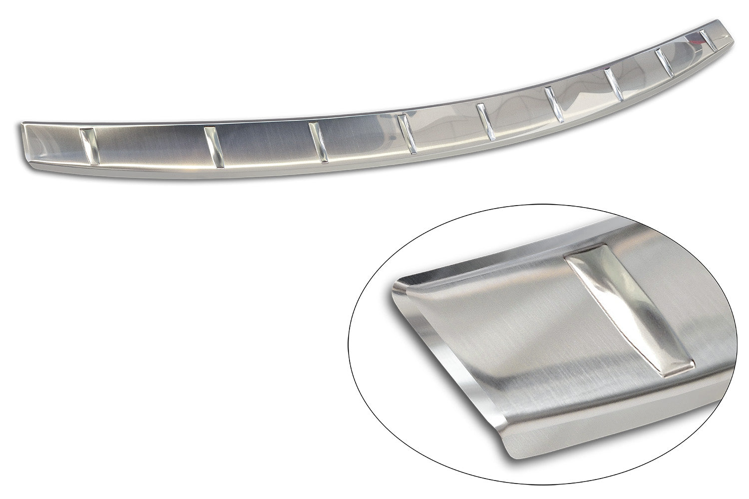 protector de parachoques trasero VOLVO EX 90 plata satinado