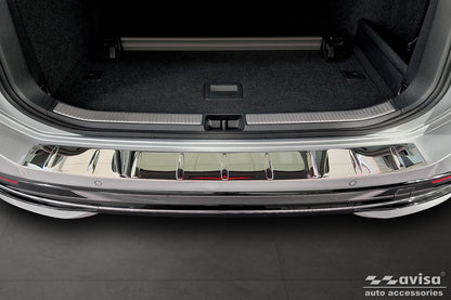 protector de parachoques trasero VW PASSAT B9 VARIANT plata espejo