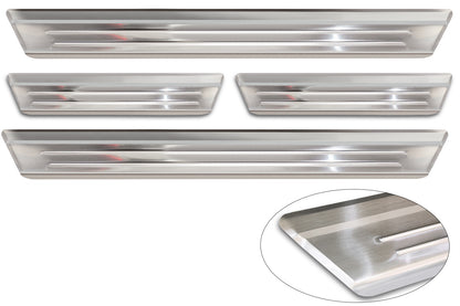 Protector umbral de puertas en relieve MAZDA CX-60 plata satinado