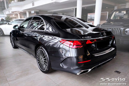 protector de parachoques trasero MERCEDES CLASE E W214 plata
