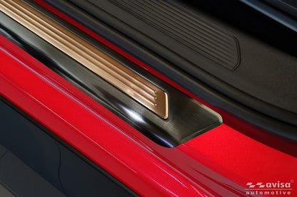 Protector umbral de puertas en relieve LIMITED EDITION CUPRA BORN hatchback negro /insertos en cobre