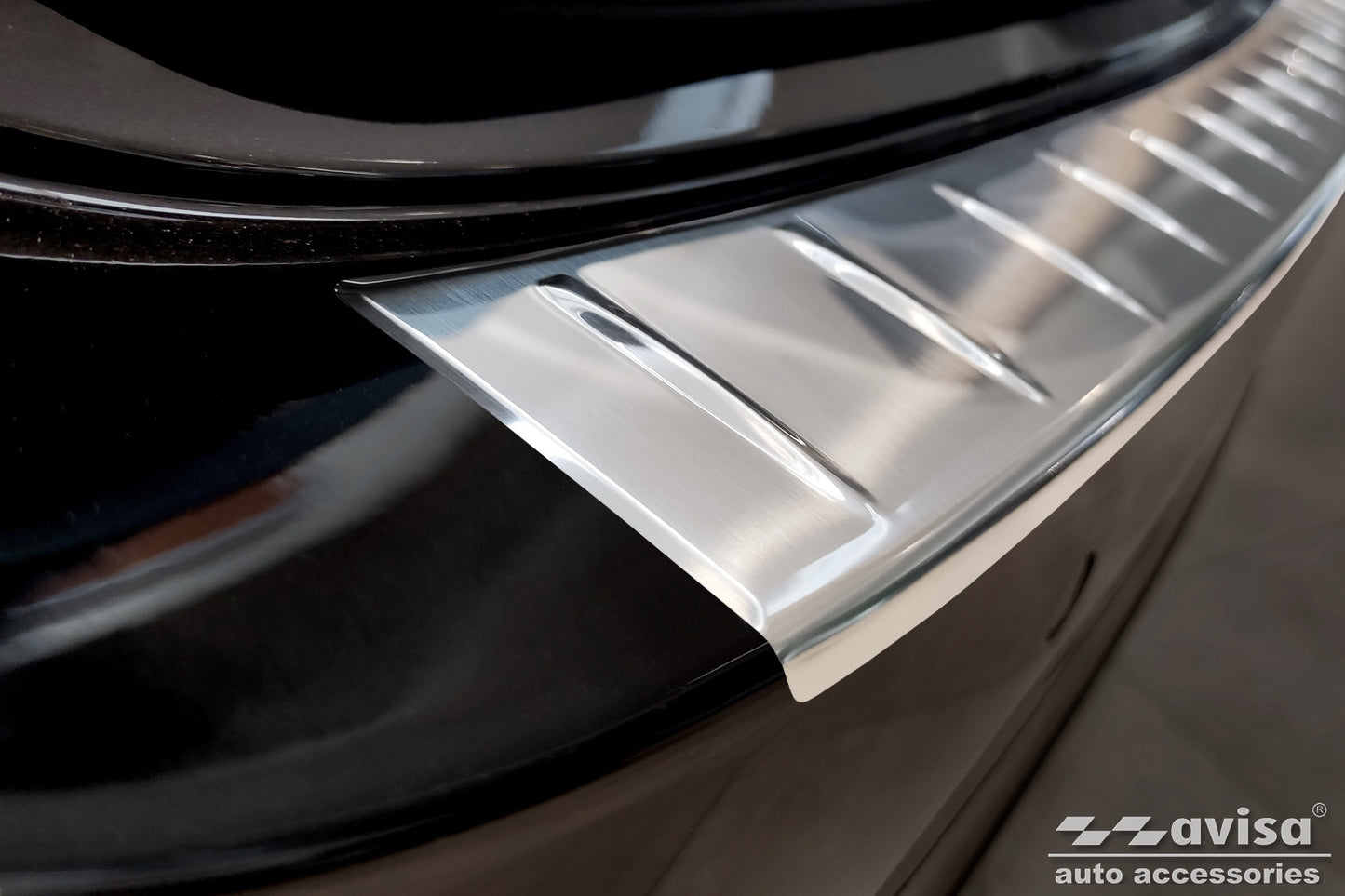 protector de parachoques trasero MERCEDES CLASE E W214 plata