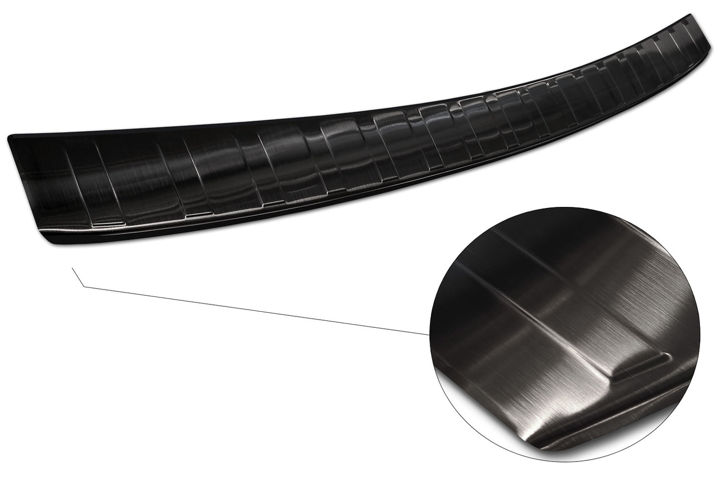 protector de parachoques trasero CITROEN C4 e-C4 crossover negro